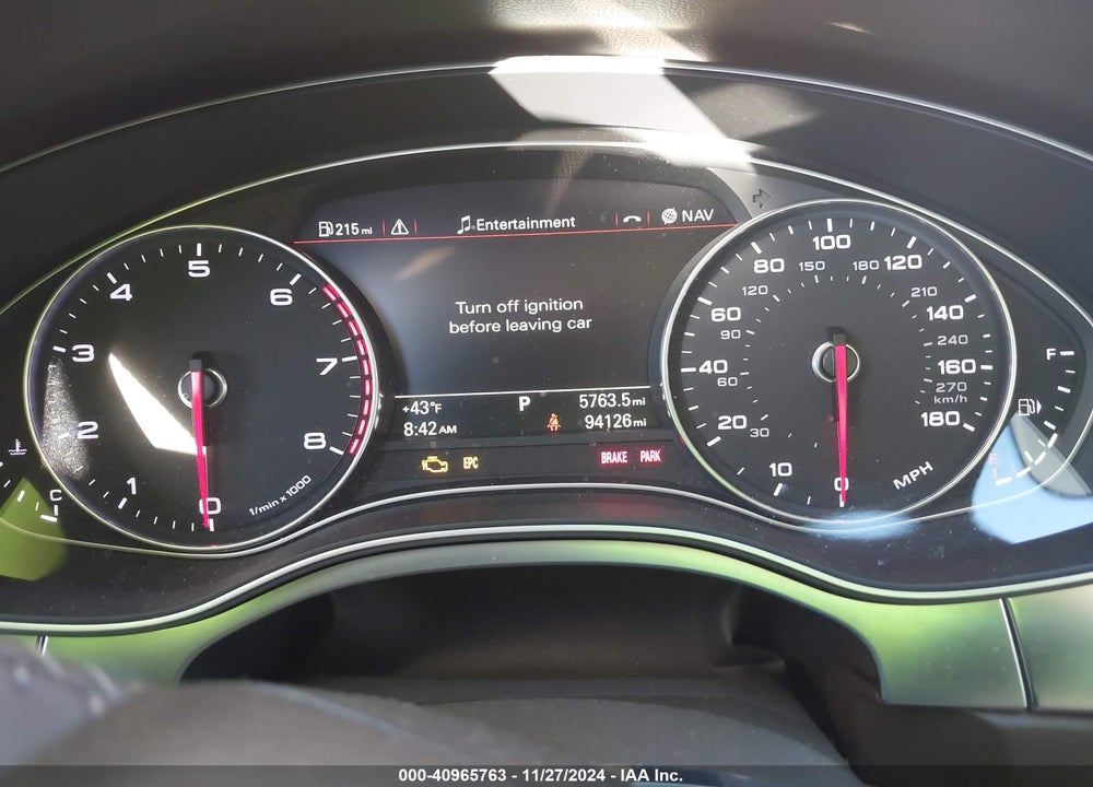 2013 AUDI A6 2.0T PREMIUM PLUS VIN: WAUDFAFC0DN049261