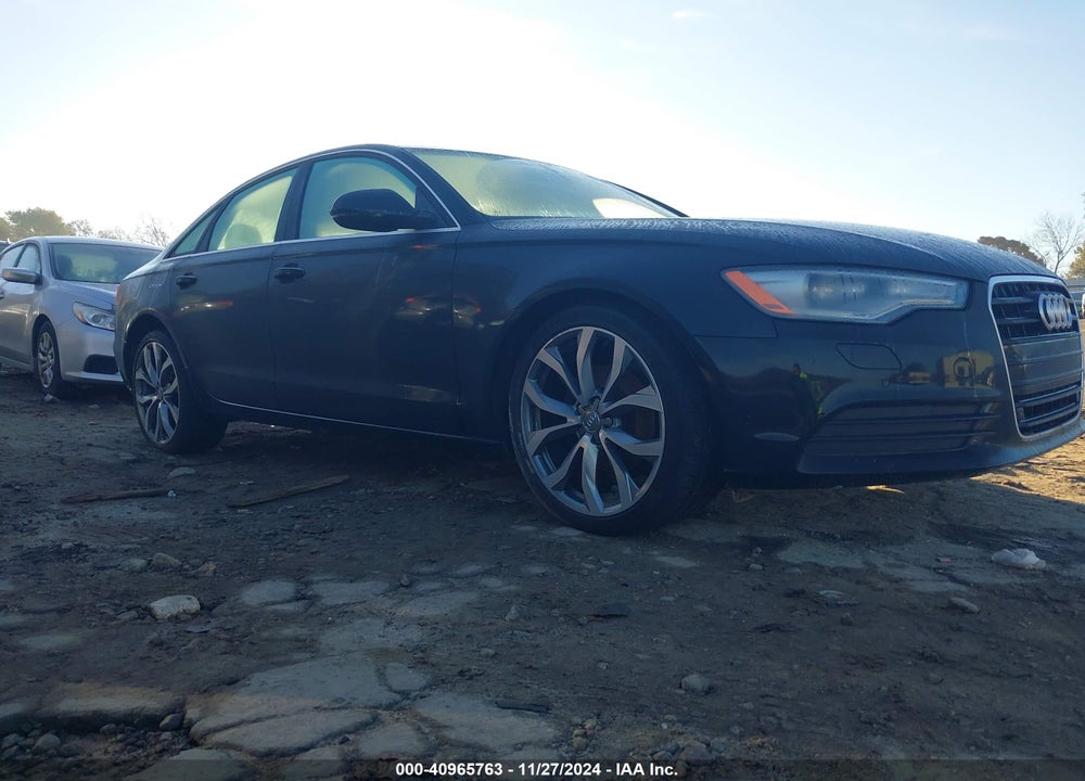2013 AUDI A6 2.0T PREMIUM PLUS VIN: WAUDFAFC0DN049261
