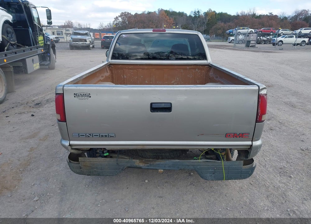 1999 GMC SONOMA SLS VIN: 1GTDT19XXX8523598