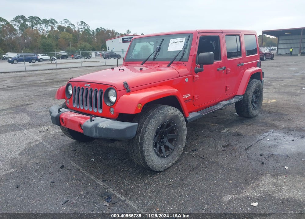 2015 JEEP WRANGLER UNLIMITED SAHARA VIN: 1C4BJWEG4FL668986