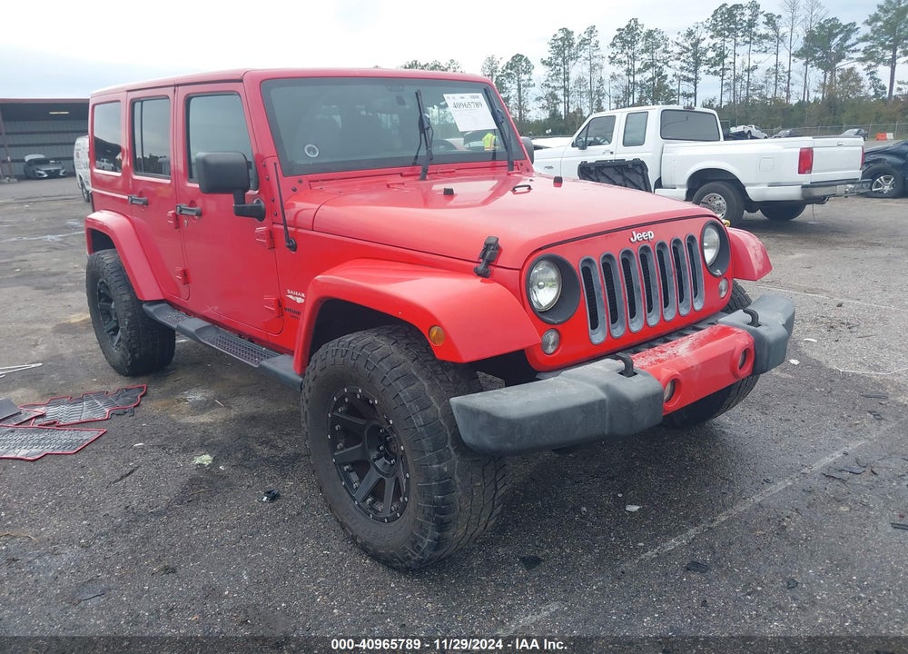 2015 JEEP WRANGLER UNLIMITED SAHARA VIN: 1C4BJWEG4FL668986