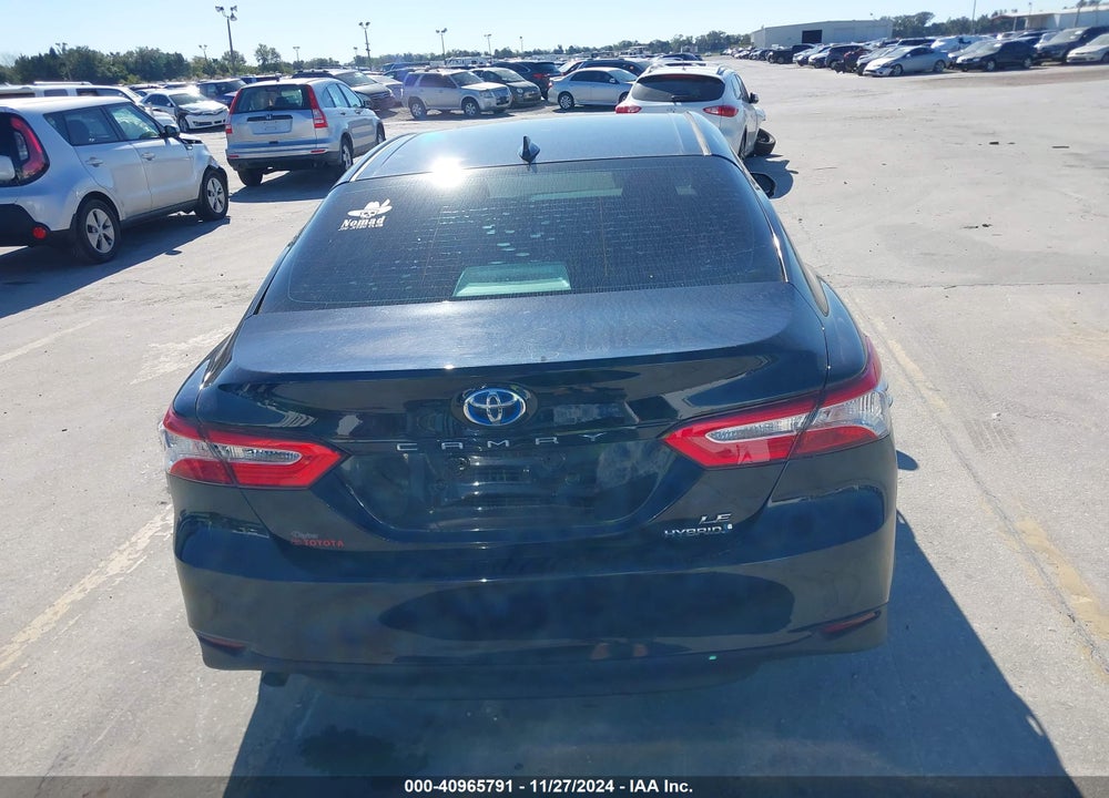 2019 TOYOTA CAMRY HYBRID LE VIN: 4T1B31HK7KU008485