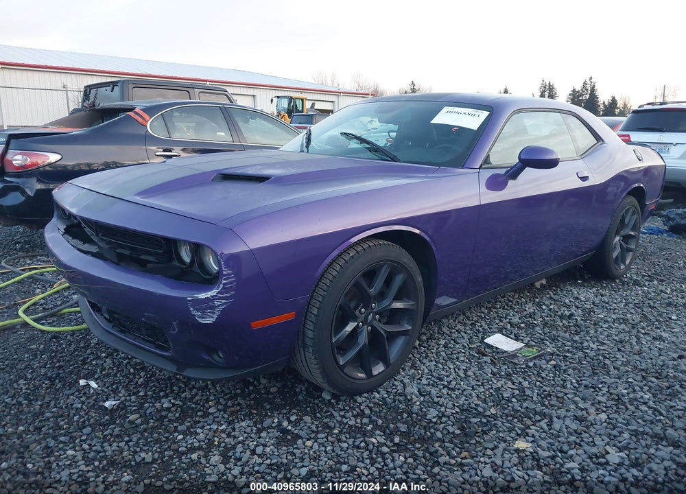 2019 DODGE CHALLENGER SXT VIN: 2C3CDZAG3KH518334