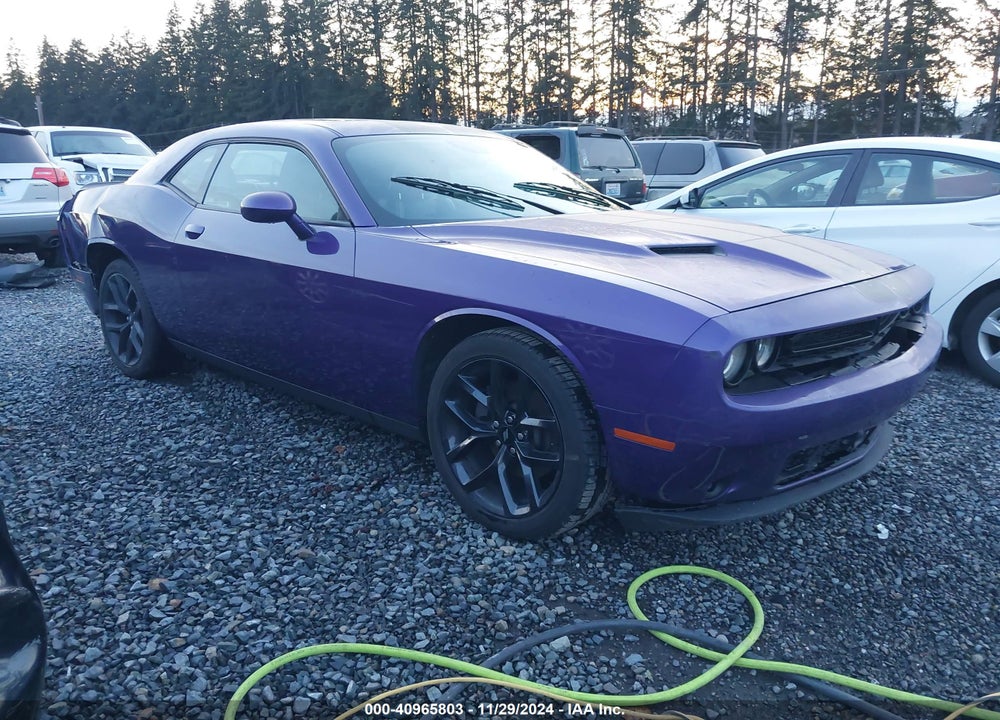 2019 DODGE CHALLENGER SXT VIN: 2C3CDZAG3KH518334