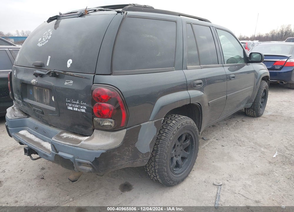 2006 CHEVROLET TRAILBLAZER LS VIN: 1GNDS13S062236179