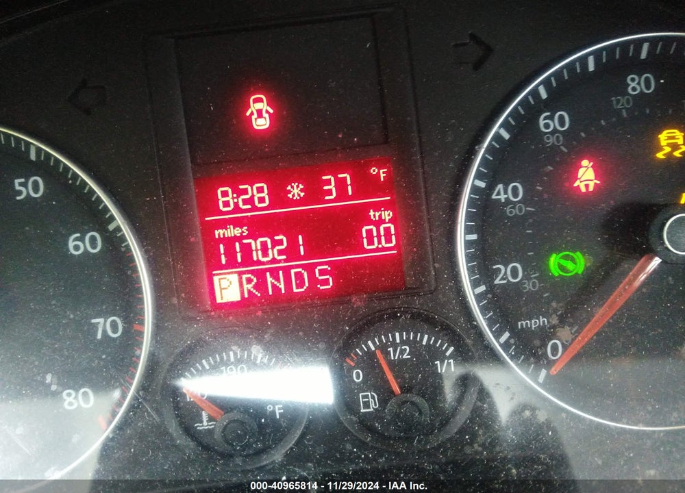 2009 VOLKSWAGEN JETTA SE VIN: 3VWPZ81K69M307019
