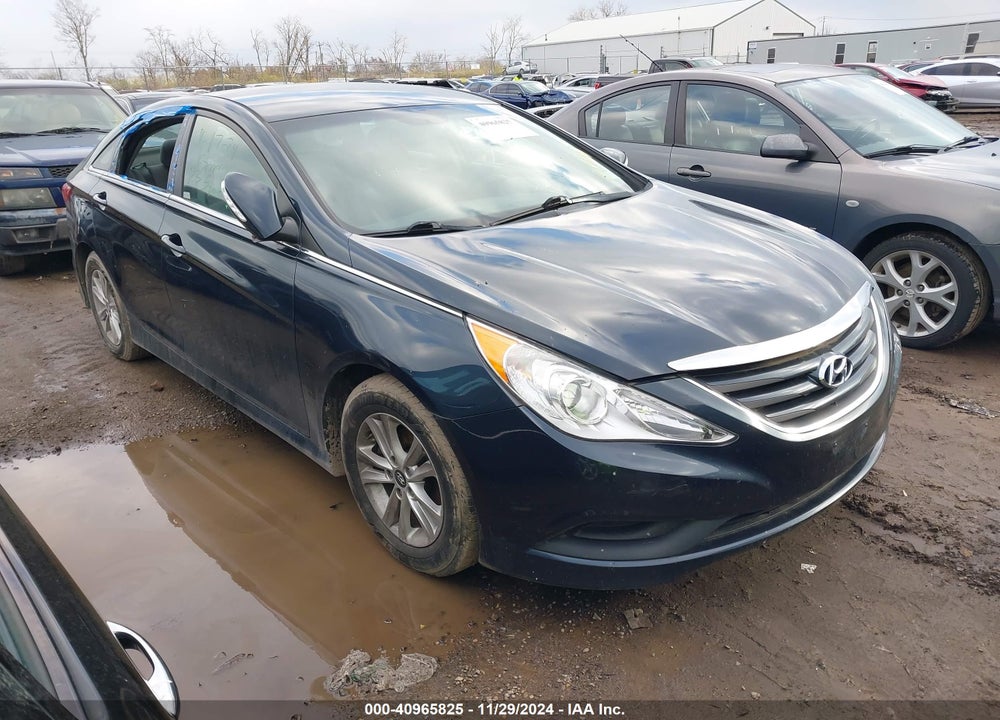 2014 HYUNDAI SONATA GLS VIN: 5NPEB4AC4EH918697