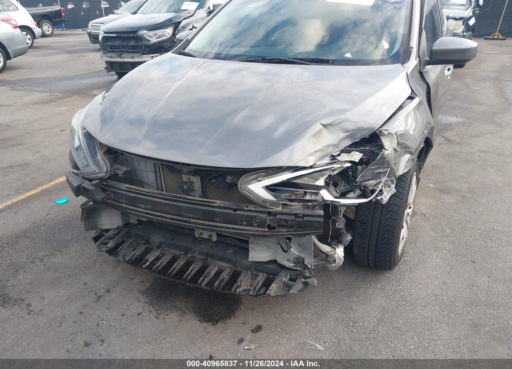 2016 NISSAN SENTRA S VIN: 3N1AB7AP6GY332000