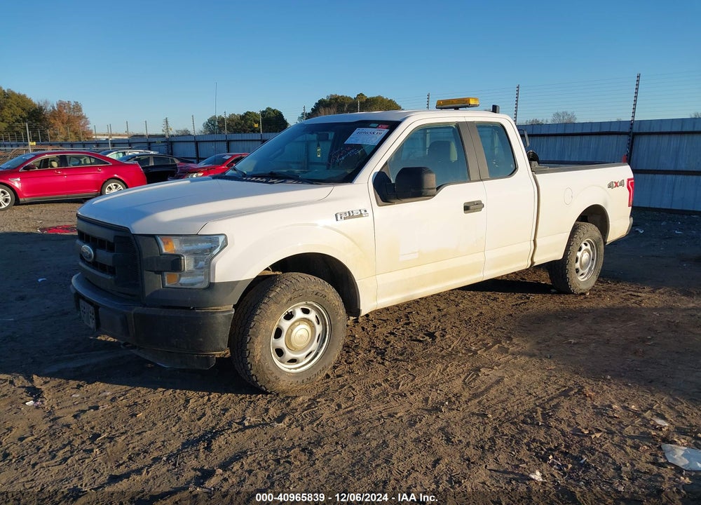 2016 FORD F-150 XL VIN: 1FTEX1E82GKE15339