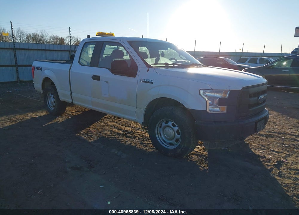 2016 FORD F-150 XL VIN: 1FTEX1E82GKE15339