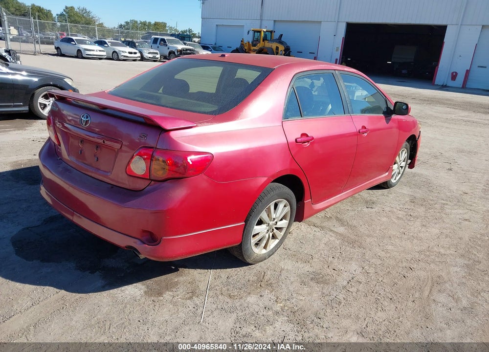 2010 TOYOTA COROLLA S VIN: 1NXBU4EE9AZ208439