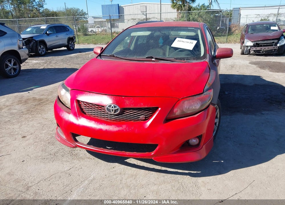 2010 TOYOTA COROLLA S VIN: 1NXBU4EE9AZ208439