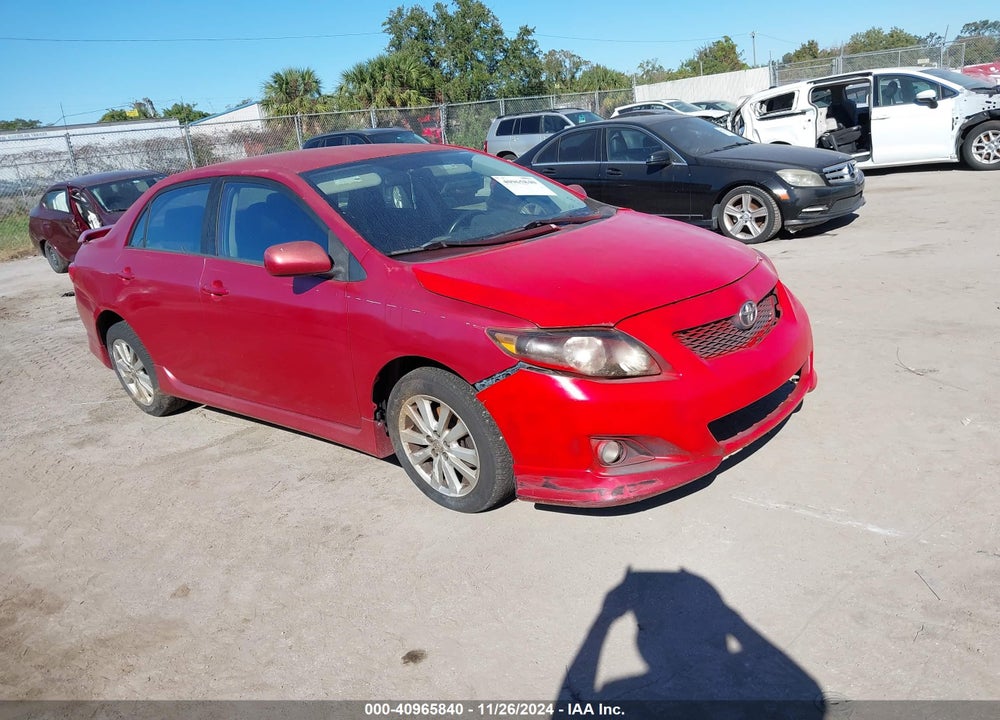2010 TOYOTA COROLLA S VIN: 1NXBU4EE9AZ208439