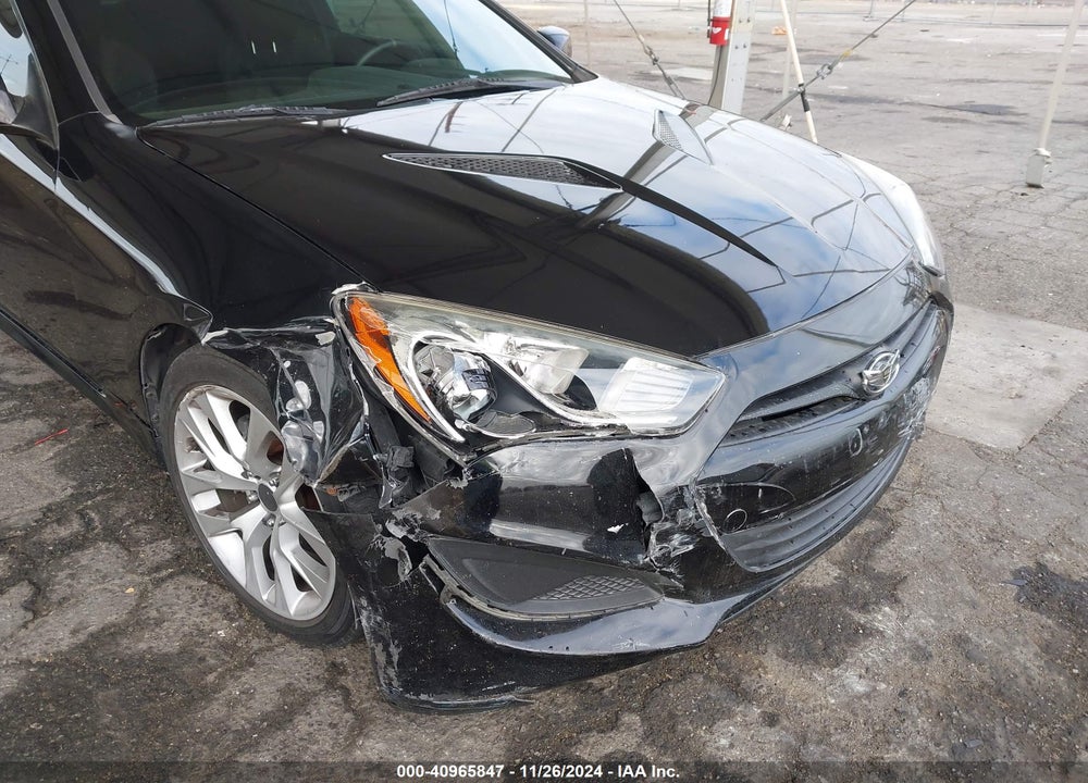 2013 HYUNDAI GENESIS 2.0T VIN: KMHHT6KD6DU091203