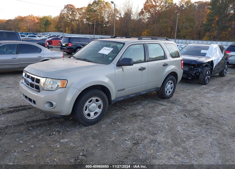 2008 FORD ESCAPE XLS/XLS MANUAL VIN: 1FMCU02Z38KA66843