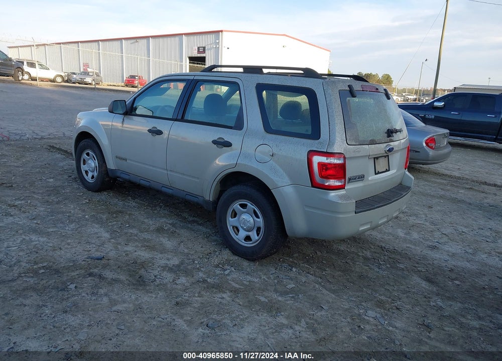 2008 FORD ESCAPE XLS/XLS MANUAL VIN: 1FMCU02Z38KA66843