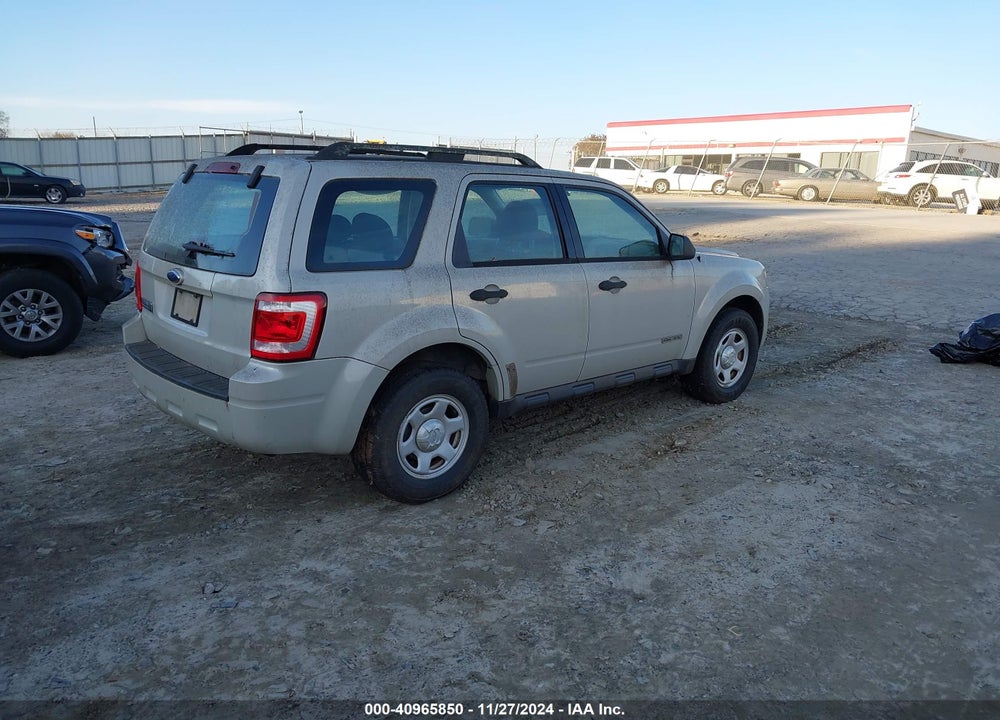 2008 FORD ESCAPE XLS/XLS MANUAL VIN: 1FMCU02Z38KA66843