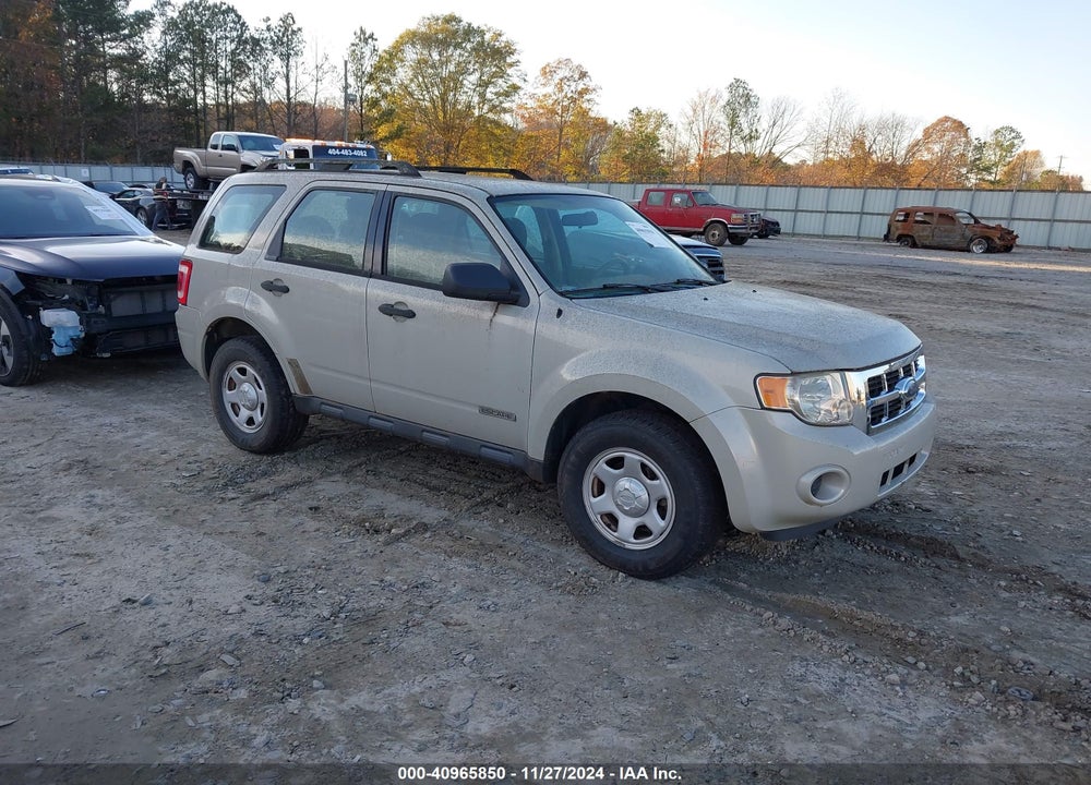 2008 FORD ESCAPE XLS/XLS MANUAL VIN: 1FMCU02Z38KA66843