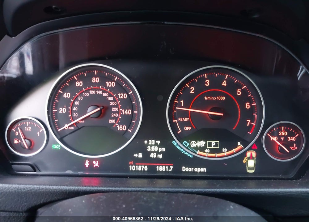 2014 BMW 328I XDRIVE VIN: WBA3B3G5XENR84663