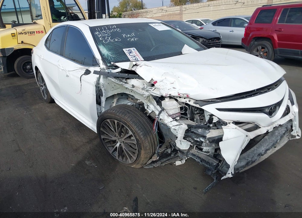 2020 TOYOTA CAMRY SE VIN: 4T1G11AK3LU858878