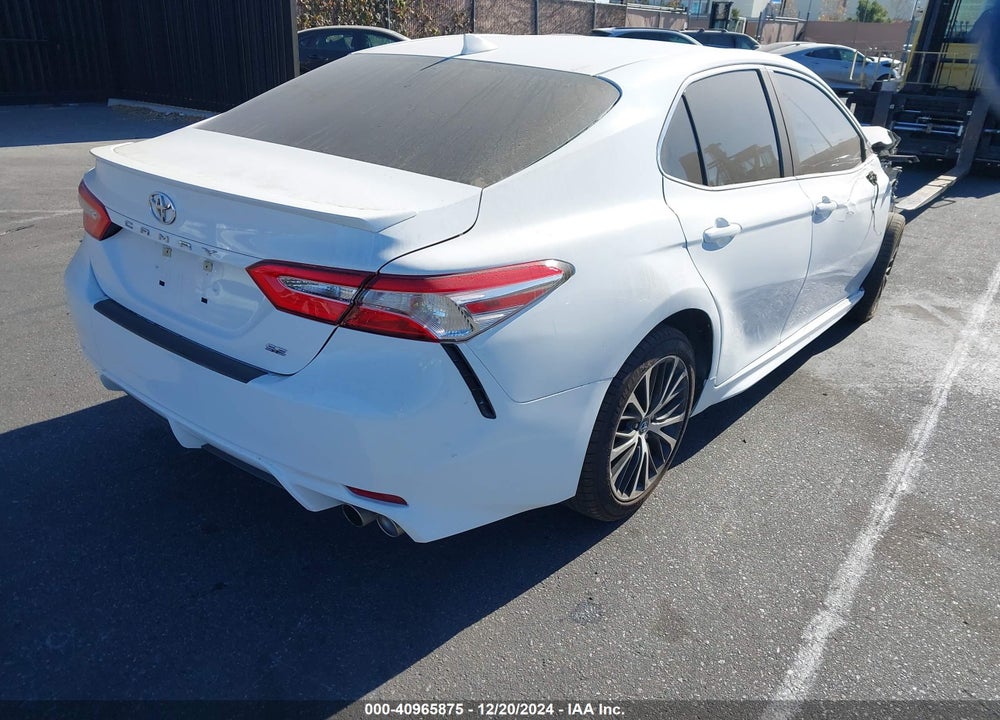 2020 TOYOTA CAMRY SE VIN: 4T1G11AK3LU858878