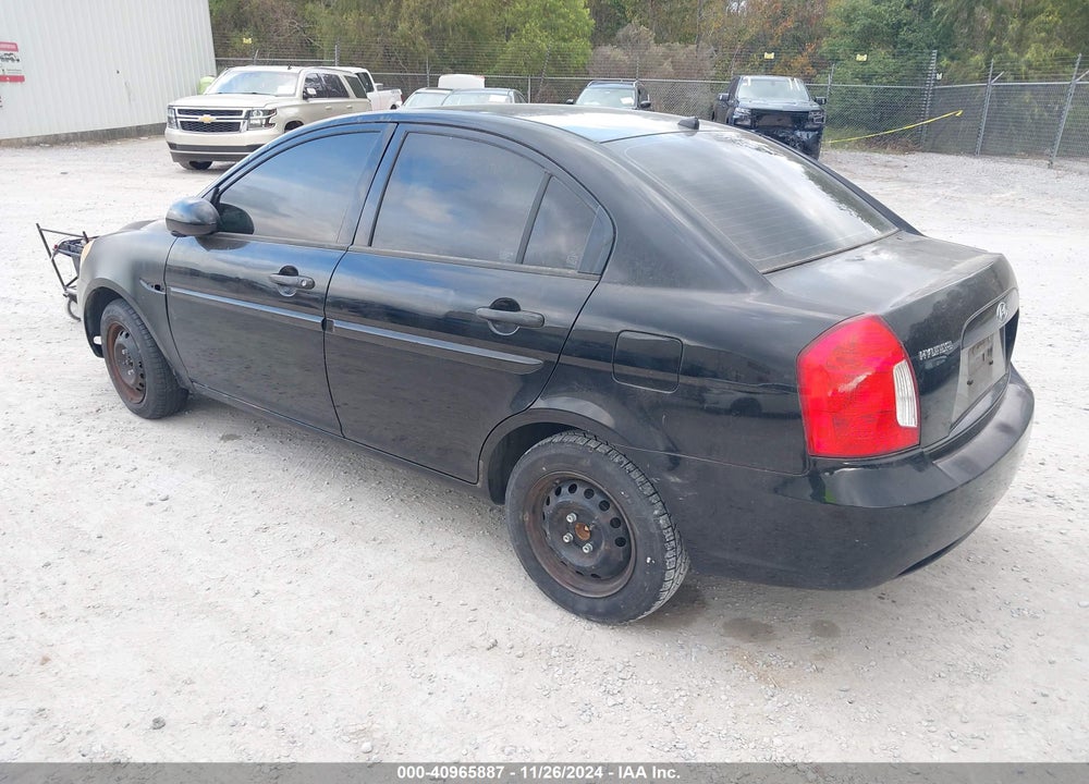 2009 HYUNDAI ACCENT GLS VIN: KMHCN46C49U286735