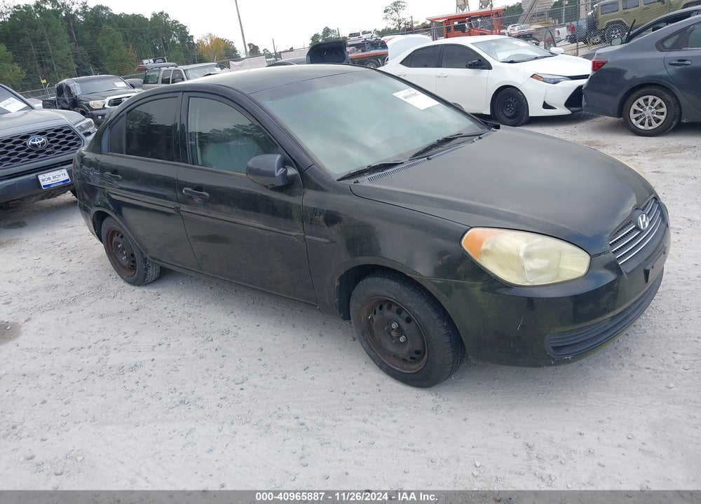 2009 HYUNDAI ACCENT GLS VIN: KMHCN46C49U286735