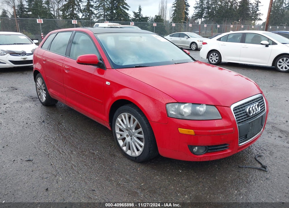 2007 AUDI A3 2.0T VIN: WAUNF78P57A021264