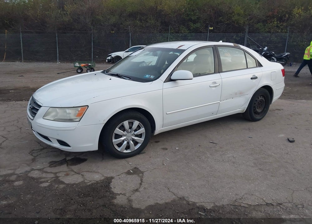 2010 HYUNDAI SONATA GLS VIN: 5NPET4AC1AH591649
