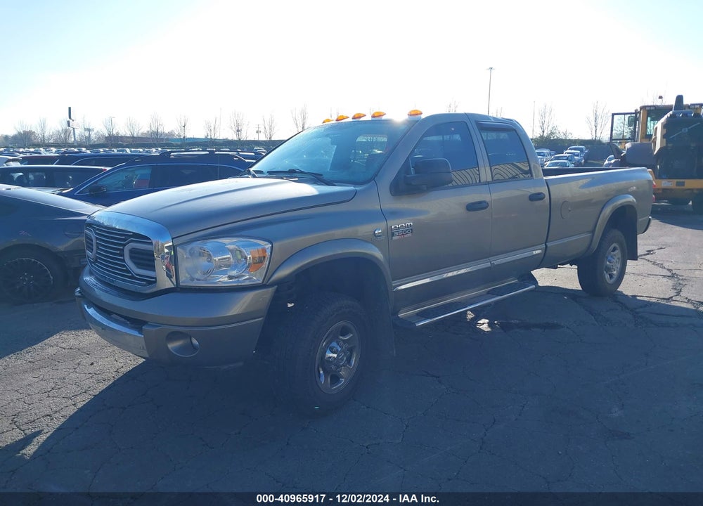 2007 DODGE RAM 3500 LARAMIE VIN: 3D7MX38C87G740677
