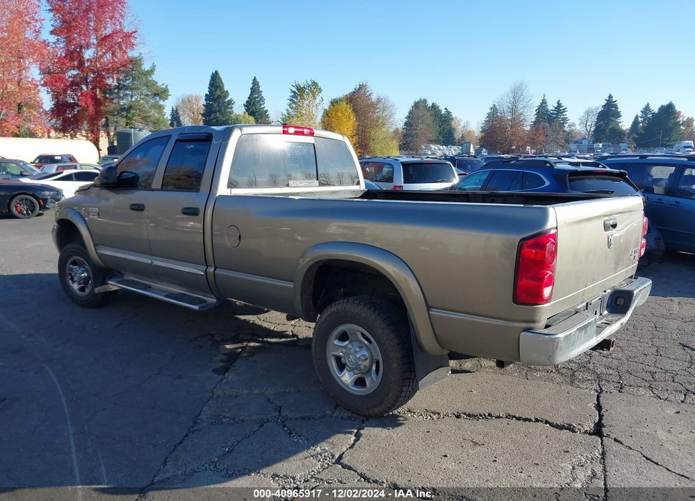 2007 DODGE RAM 3500 LARAMIE VIN: 3D7MX38C87G740677