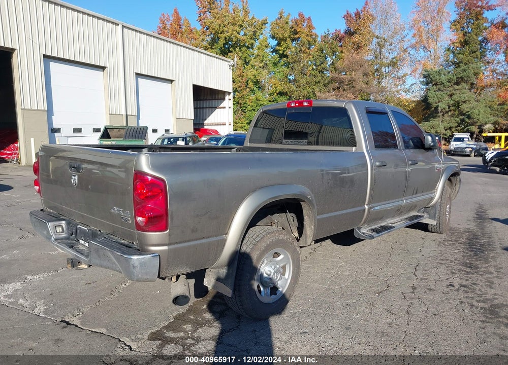 2007 DODGE RAM 3500 LARAMIE VIN: 3D7MX38C87G740677
