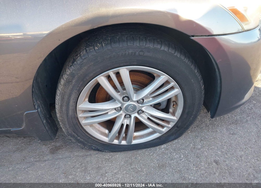 2011 INFINITI G37X VIN: JN1CV6ARXBM402301