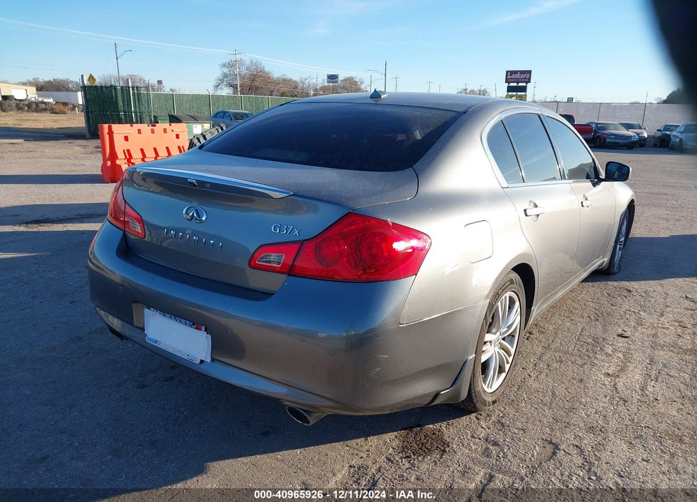 2011 INFINITI G37X VIN: JN1CV6ARXBM402301