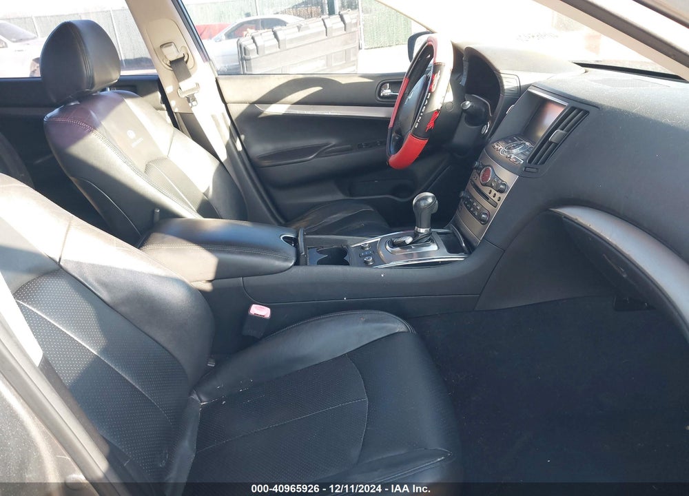 2011 INFINITI G37X VIN: JN1CV6ARXBM402301