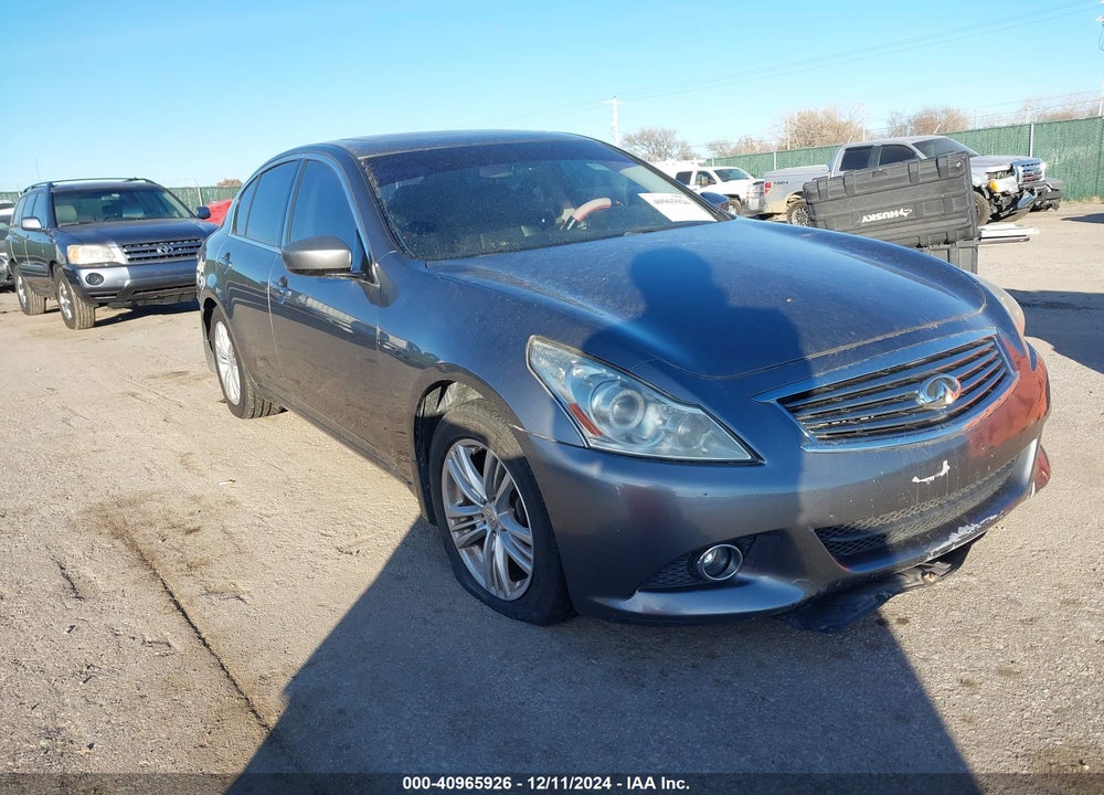 2011 INFINITI G37X VIN: JN1CV6ARXBM402301
