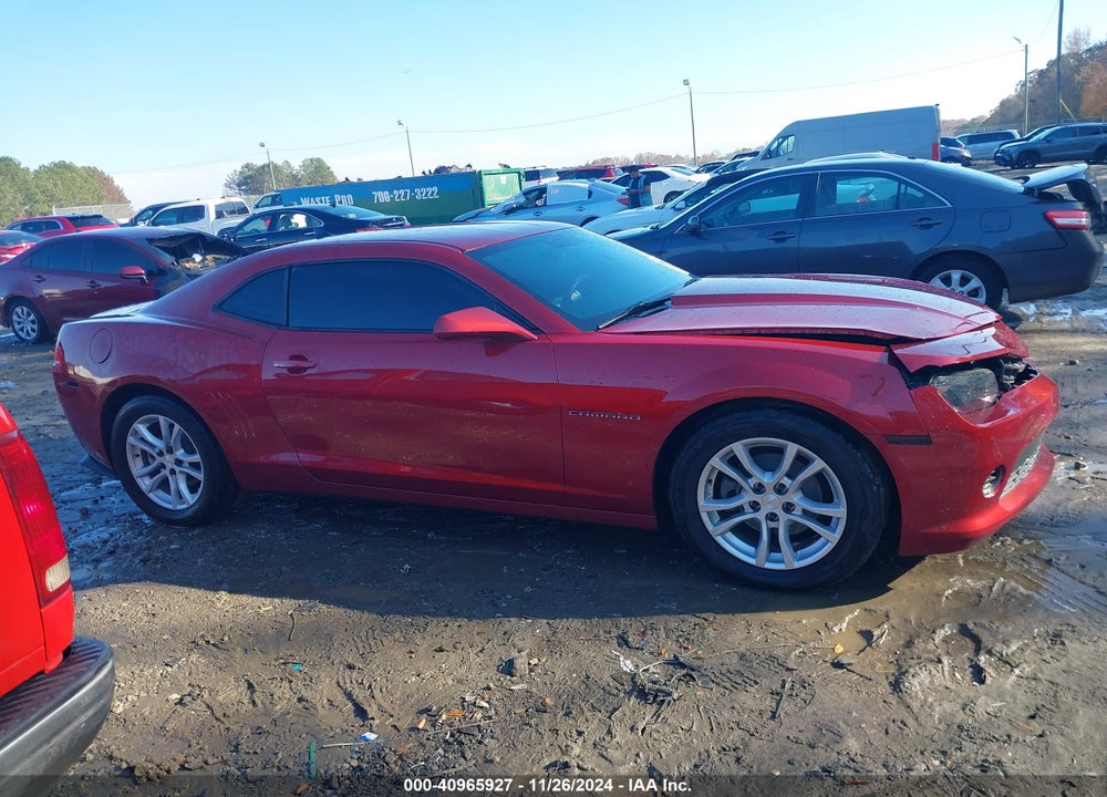2014 CHEVROLET CAMARO 1LS VIN: 2G1FE1E33E9163221