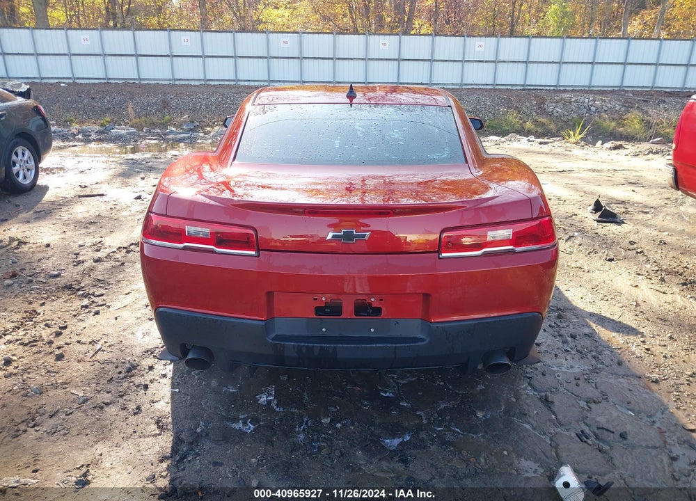 2014 CHEVROLET CAMARO 1LS VIN: 2G1FE1E33E9163221