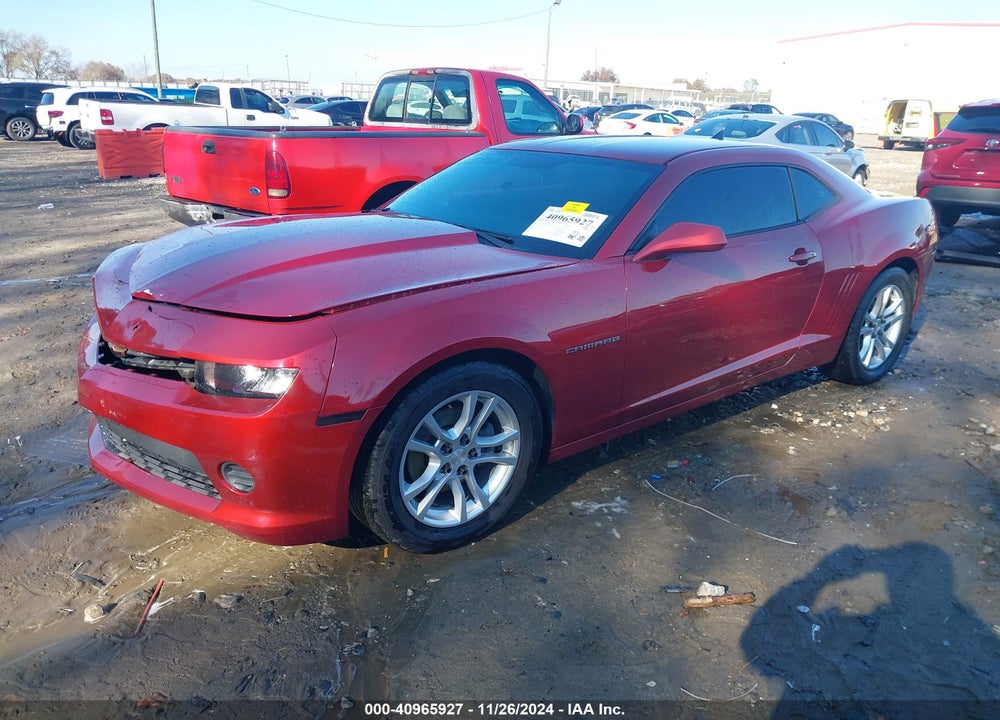 2014 CHEVROLET CAMARO 1LS VIN: 2G1FE1E33E9163221