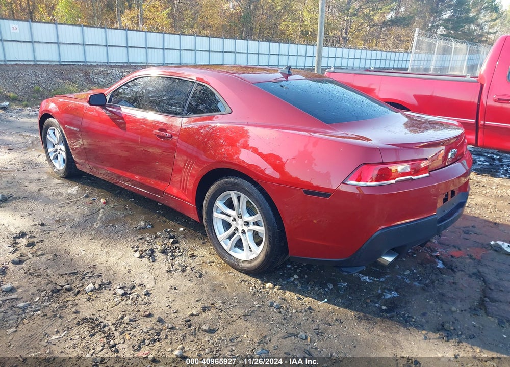 2014 CHEVROLET CAMARO 1LS VIN: 2G1FE1E33E9163221