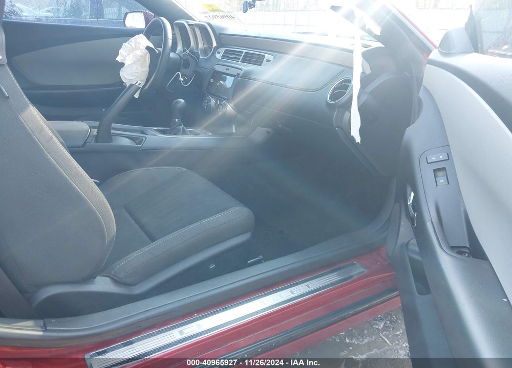 2014 CHEVROLET CAMARO 1LS VIN: 2G1FE1E33E9163221
