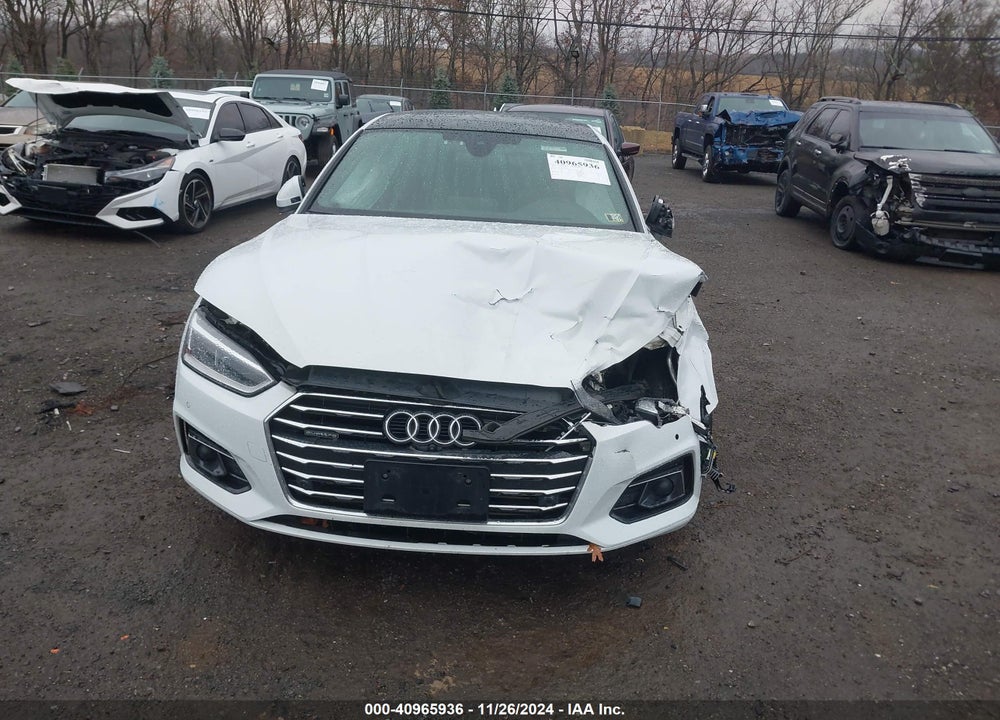 2018 AUDI A5 2.0T PREMIUM VIN: WAUCNCF53JA136442