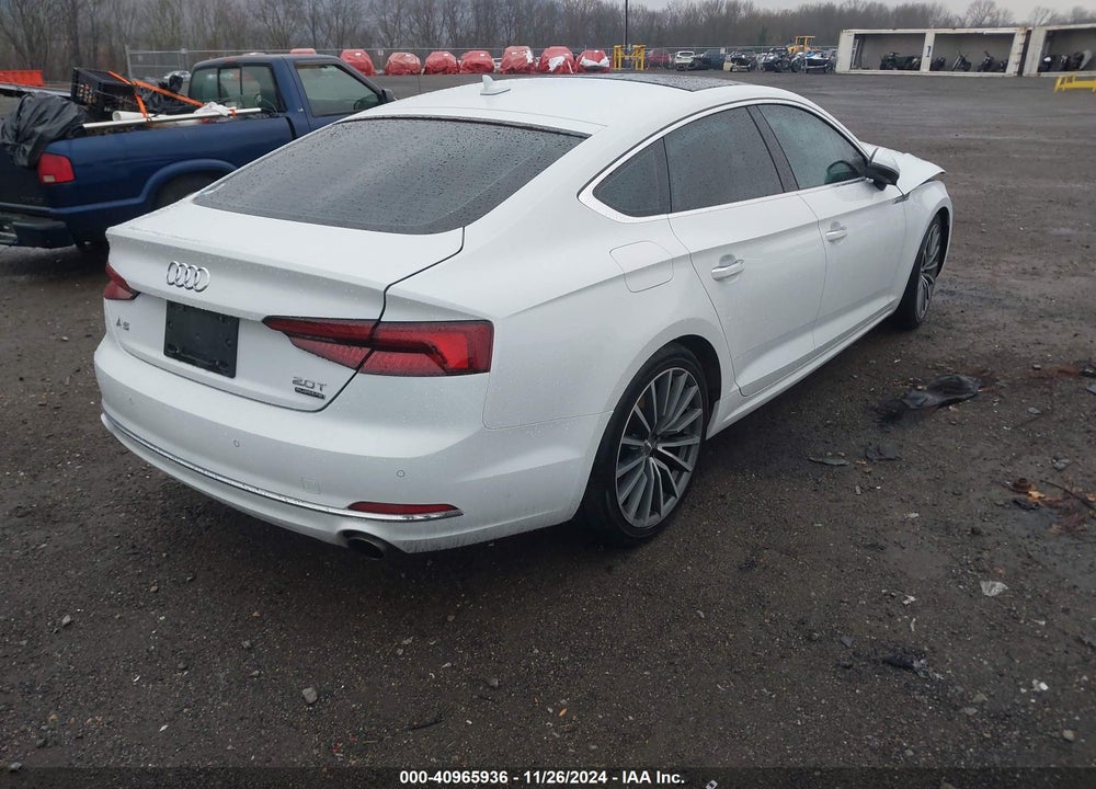 2018 AUDI A5 2.0T PREMIUM VIN: WAUCNCF53JA136442