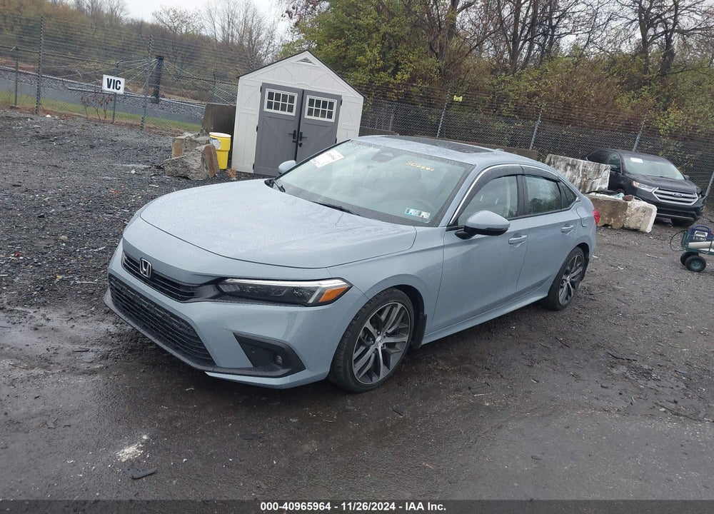 2022 HONDA CIVIC TOURING VIN: 2HGFE1F90NH306661