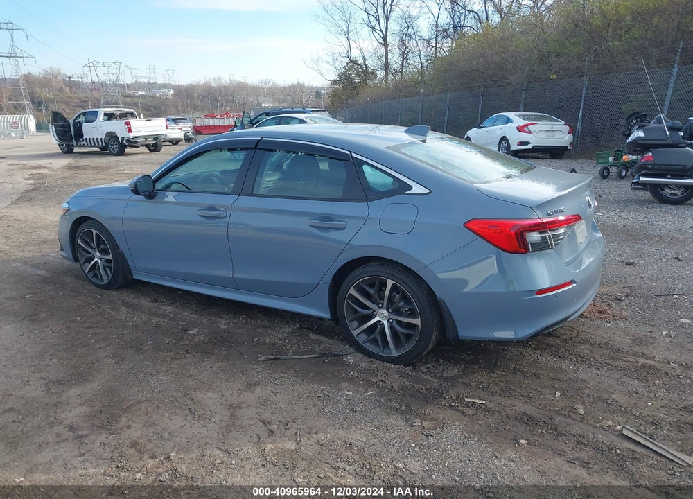 2022 HONDA CIVIC TOURING VIN: 2HGFE1F90NH306661