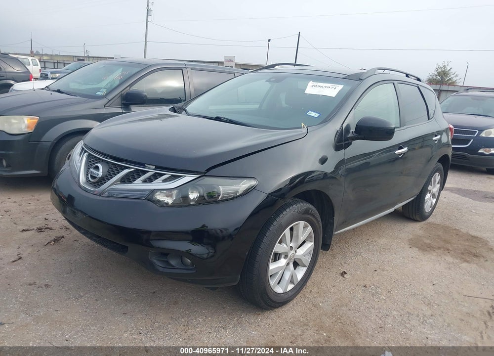 2012 NISSAN MURANO SL VIN: JN8AZ1MU7CW109932