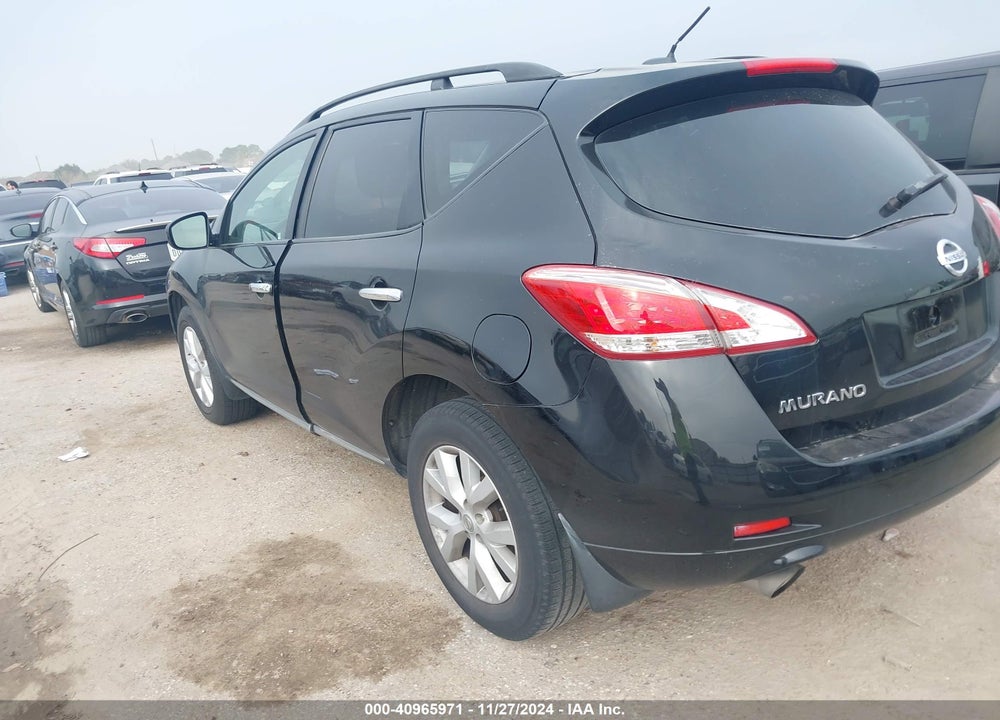 2012 NISSAN MURANO SL VIN: JN8AZ1MU7CW109932