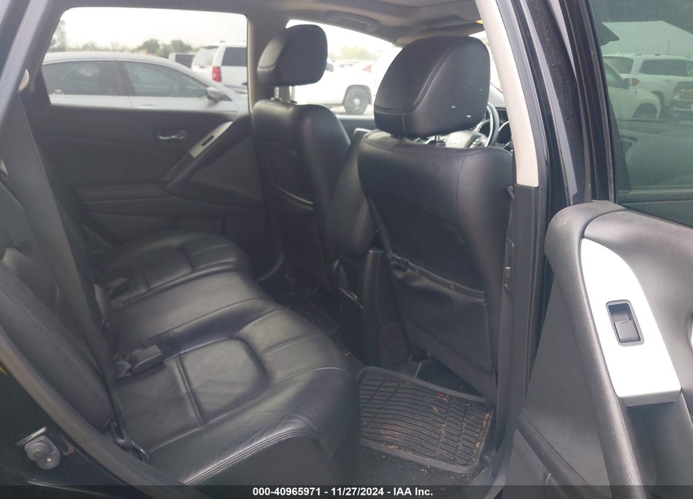 2012 NISSAN MURANO SL VIN: JN8AZ1MU7CW109932