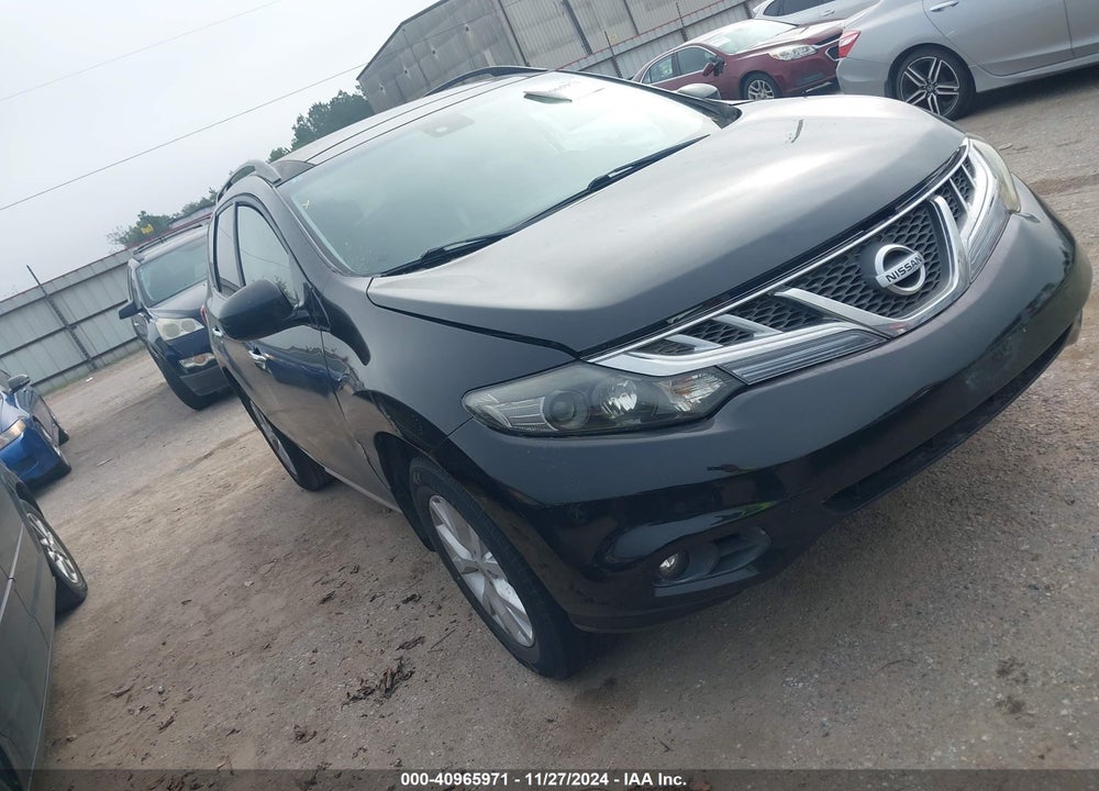 2012 NISSAN MURANO SL VIN: JN8AZ1MU7CW109932