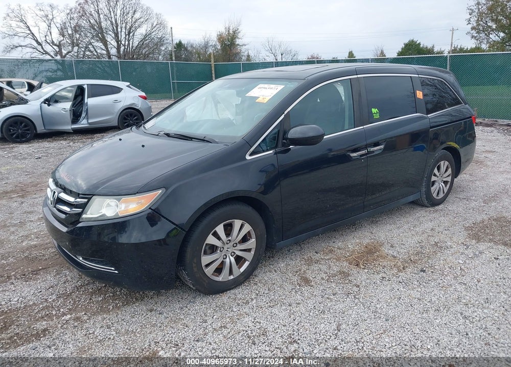2015 HONDA ODYSSEY EX-L VIN: 5FNRL5H61FB025455